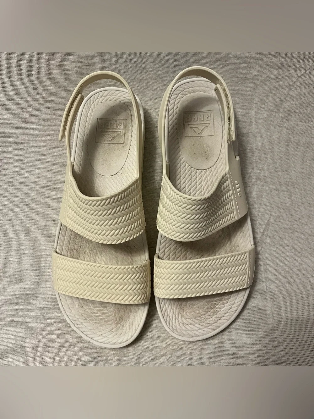 Reef Water Vista Cream Slingback Comfort Sandals
